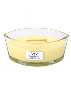 WoodWick HearthWick Candle Lemongrass & Lily
